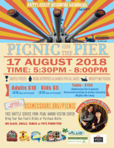 August Picnic on the Pier flyer